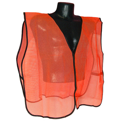 Radians SV - Non Rated Mesh Safety Vest without Tape - Hi-Vis Non-ANSI Orange