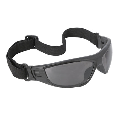 Radians CT - Cuatro™ 4-in-1 Foam Lined Eyewear - Black / Smoke AF