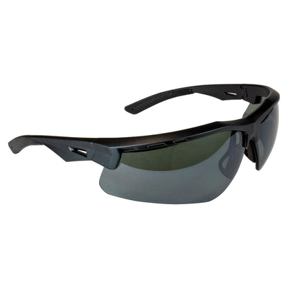 Radians TXC1 - Thraxus™ Safety Eyewear - Black Metal / Smoke POL