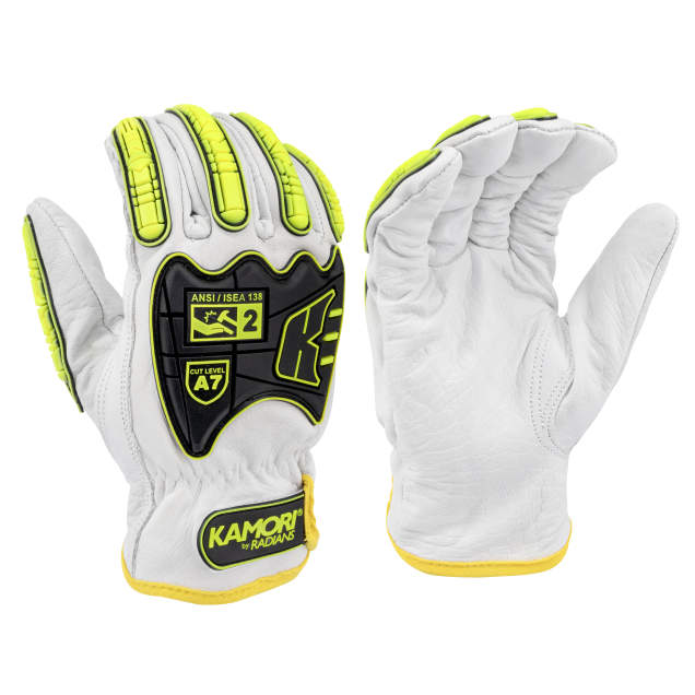 Radians RWG47 KAMORI® Cut A7 Buffalo Leather Driver with TPR