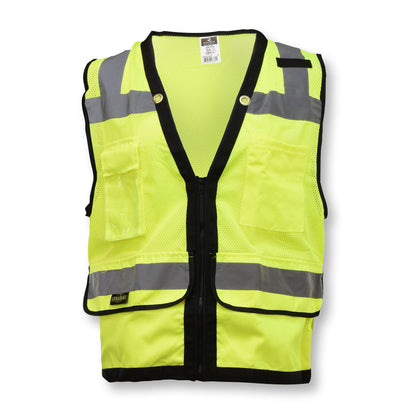 Radians SV59Z - Type R Class 2 Heavy Duty Mesh/Solid Surveyor Safety Vest - additional view
