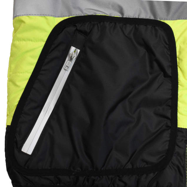 Radians SJ510 Quilted Reversible Jacket with Zip-Off Sleeves