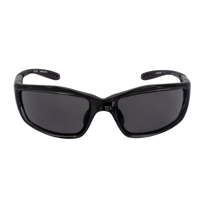 Crossfire INFINITY - Premium Safety Eyewear - Crystal Black Frame - Smoke Lens - additional view