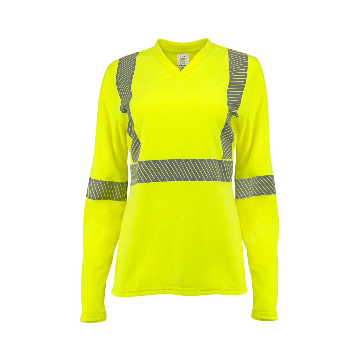 Radians ST921W - Women's Long Sleeve FR T-shirt with Class 3 Segmented Reflective Tape - additional view