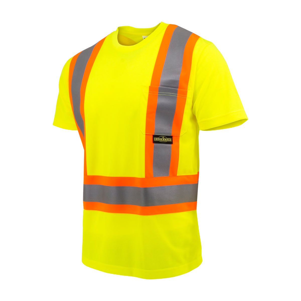 Radians ST11X-2 - ST11X Class 2 Short Sleeve Safety T-Shirt X-Back - Hi Vis Green - Hi-Vis Green
