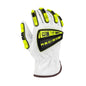 Radians RWG86 KAMORI® Goatskin Leather HPPE Lined A6 Cut Protection Glove with TPR