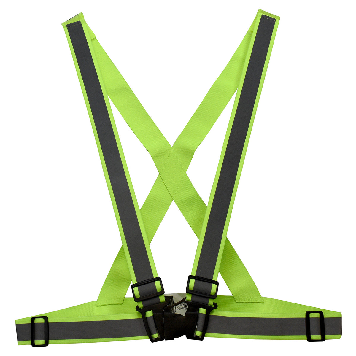 Radians SA0201X - High Visibility Breakaway X-Back Safety Harness -Green - Universal - additional view
