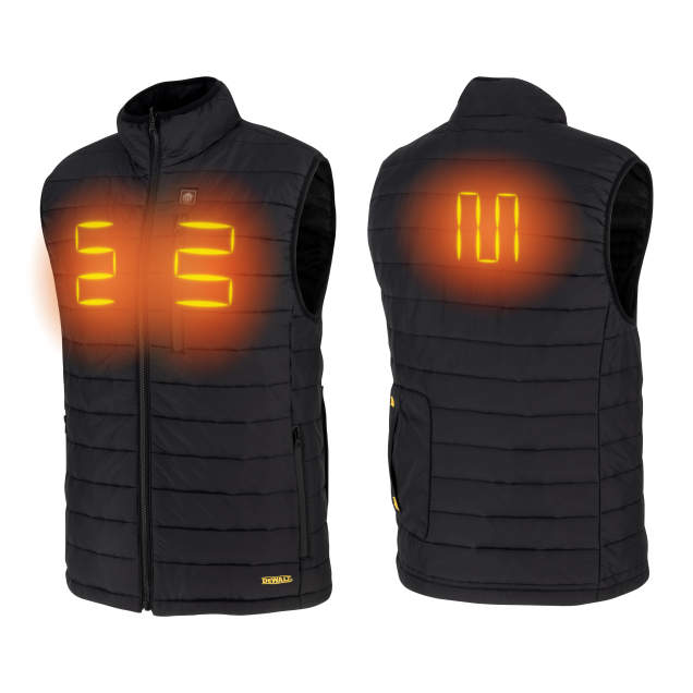 DEWALT DCHV095BD1 Men's Lightweight Heated Puffer Vest