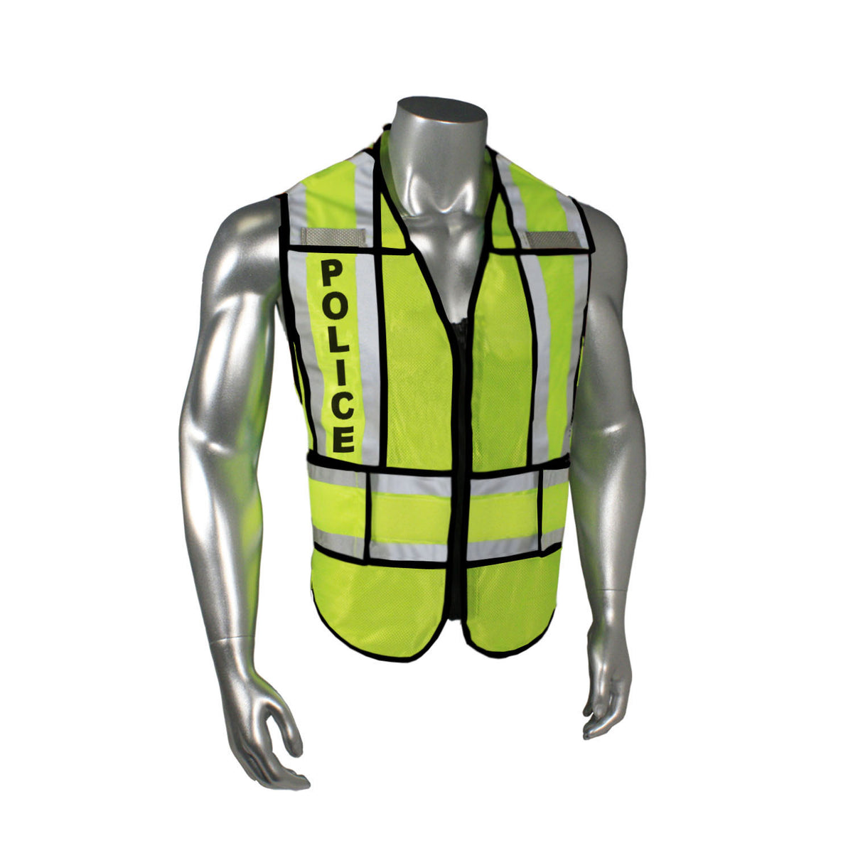 Radwear USA LHV-207-SPT - Class 2 Breakaway Vest - Police - Hi-Vis Green