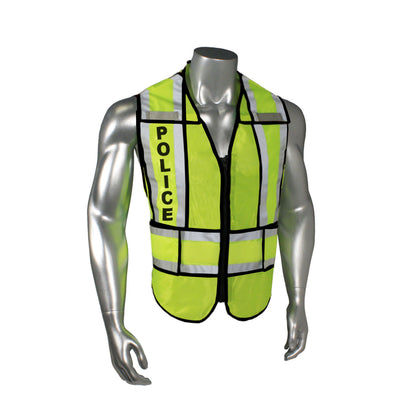 Radwear USA LHV-207-SPT - Class 2 Breakaway Vest - Police - Hi-Vis Green