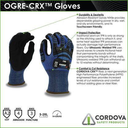 Cordova Ogre Crx-2, 18g Blue Crx Fiber (no Glass #7760 - 7760S image 2