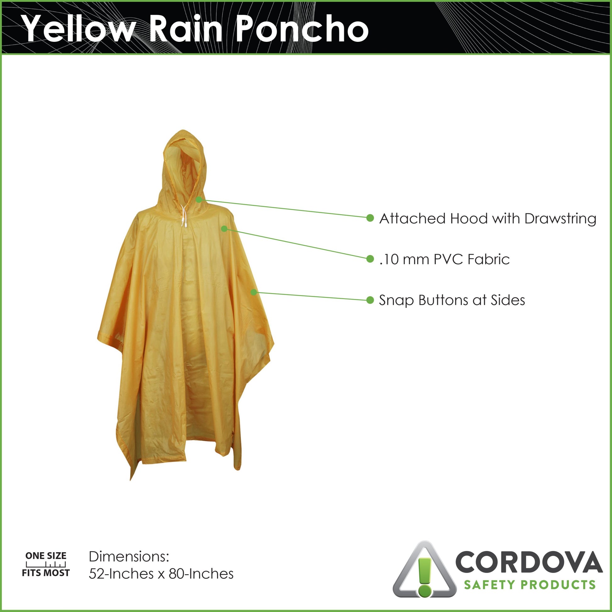 Cordova Value-line™ .10 Mm Single-ply PVC Pon #RP10Y image 5