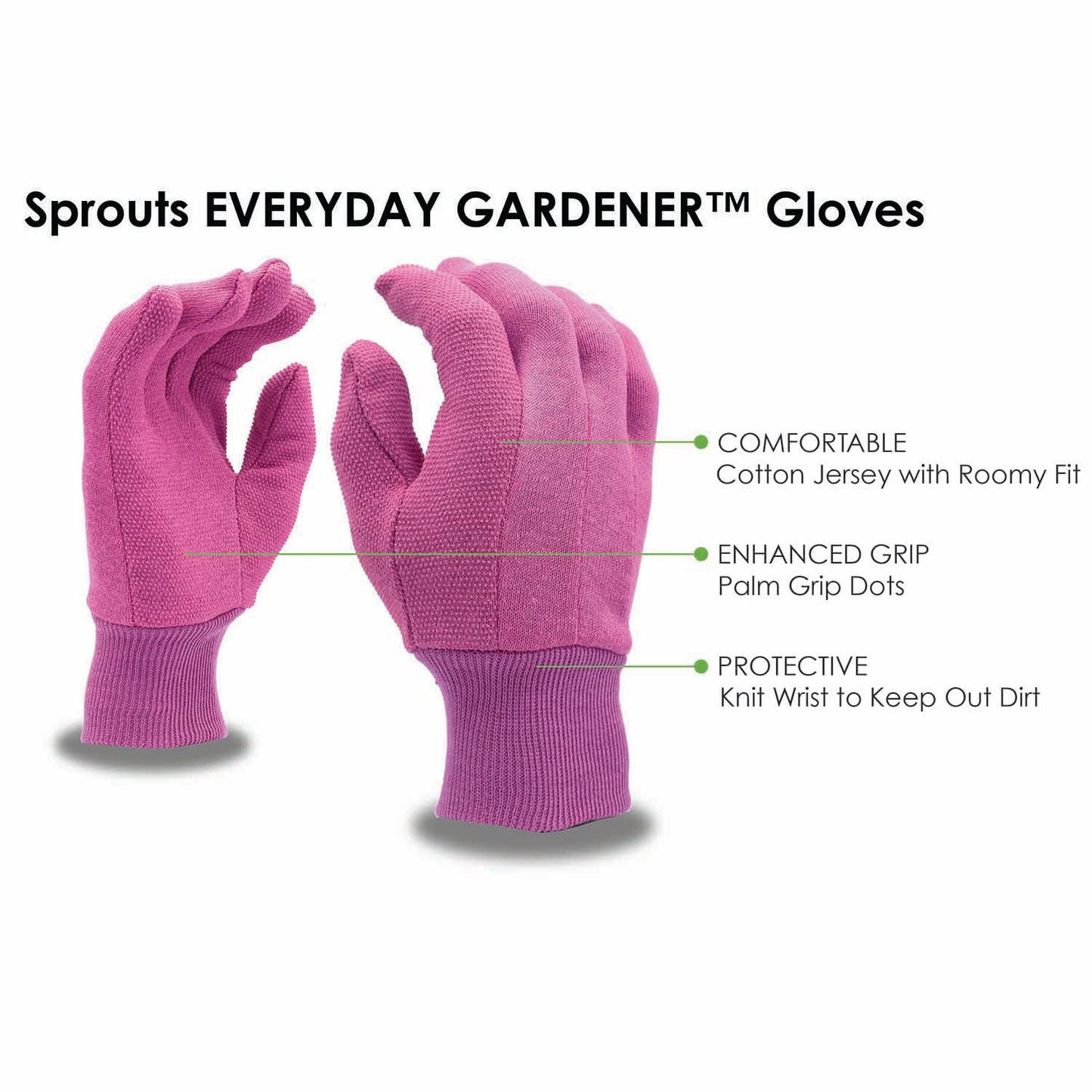 Cordova Cotton Jersey, Pink With White PVC Mini- #BL19132 image 2