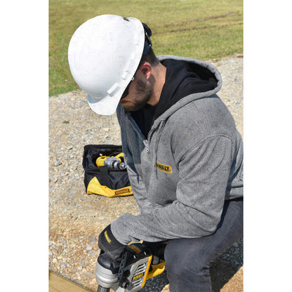 DEWALT Men's Heated French Terry Cotton Hoodie