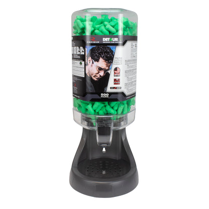 Radians FPD-500L30 - Refillable Dispenser with Detour® 32 Earplugs - 500 Pair - additional view