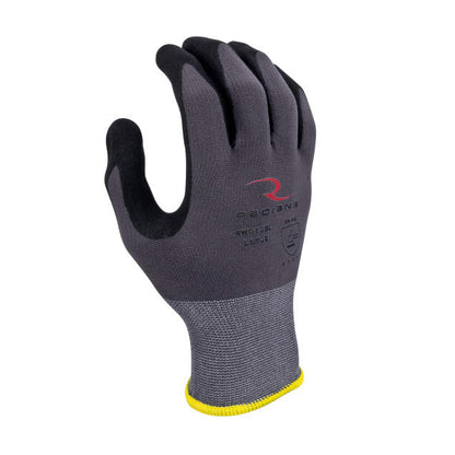 Radians RWG13B Nylon Shell with Micro Foam Nitrile Palm Dip