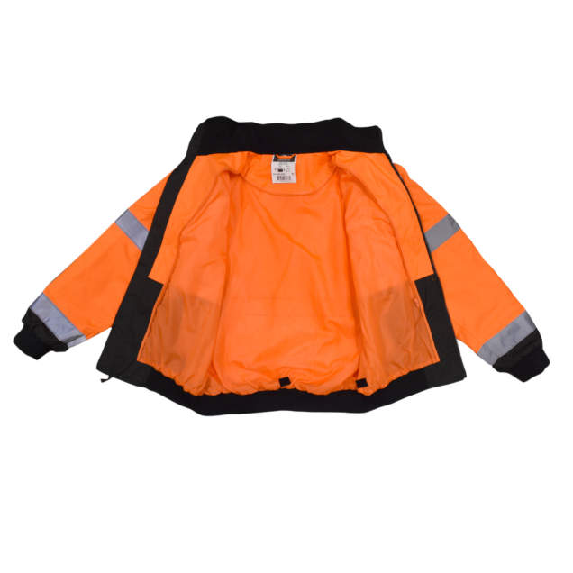 Radians SJ110B Class 3 Two-in-One High Visibility Bomber Safety Jacket