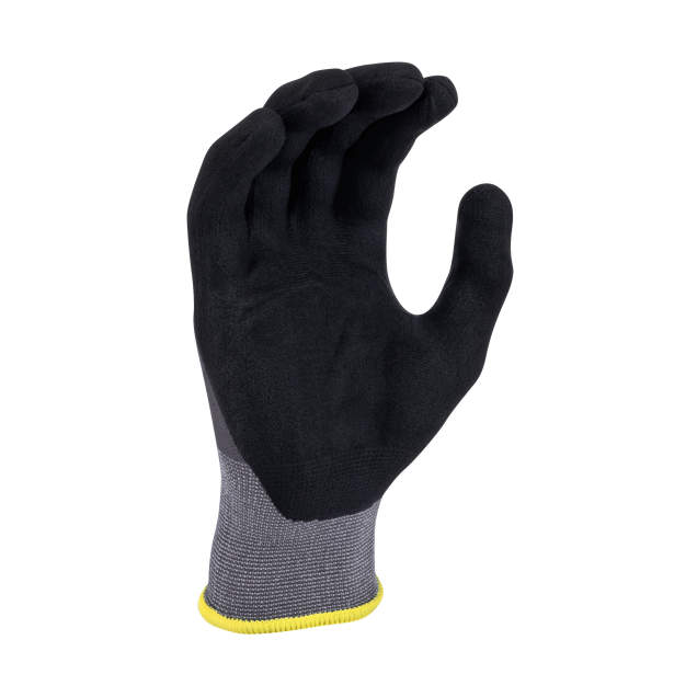 Radians RWG13B Nylon Shell with Micro Foam Nitrile Palm Dip