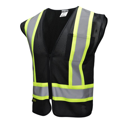 Radians SV22-1 - Economy Type O Class 1 Two Tone Safety Vest - Black