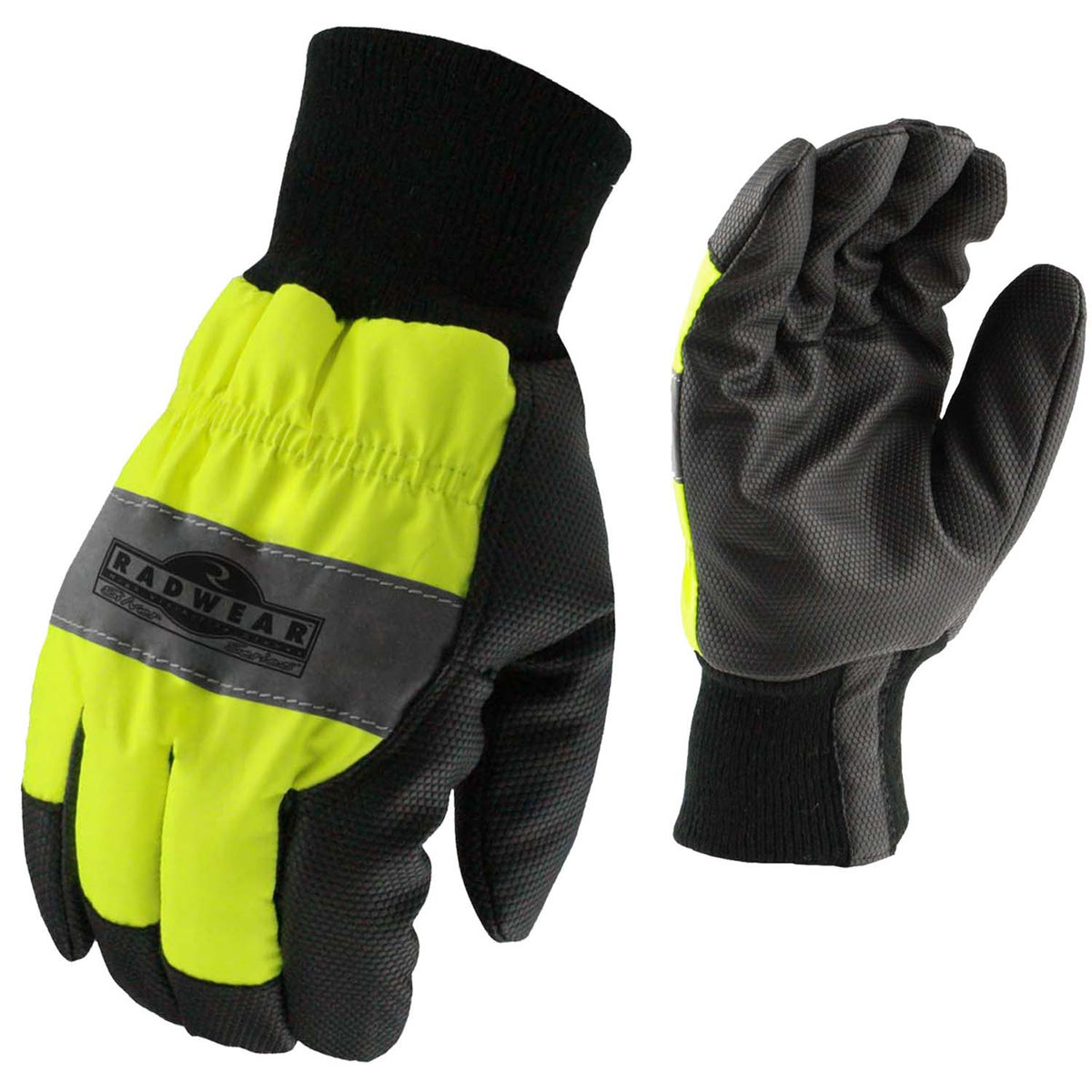 Radians RWG800 - Radwear® Silver Series™ High Visibility Thermal Lined Glove - Hi-Vis Green