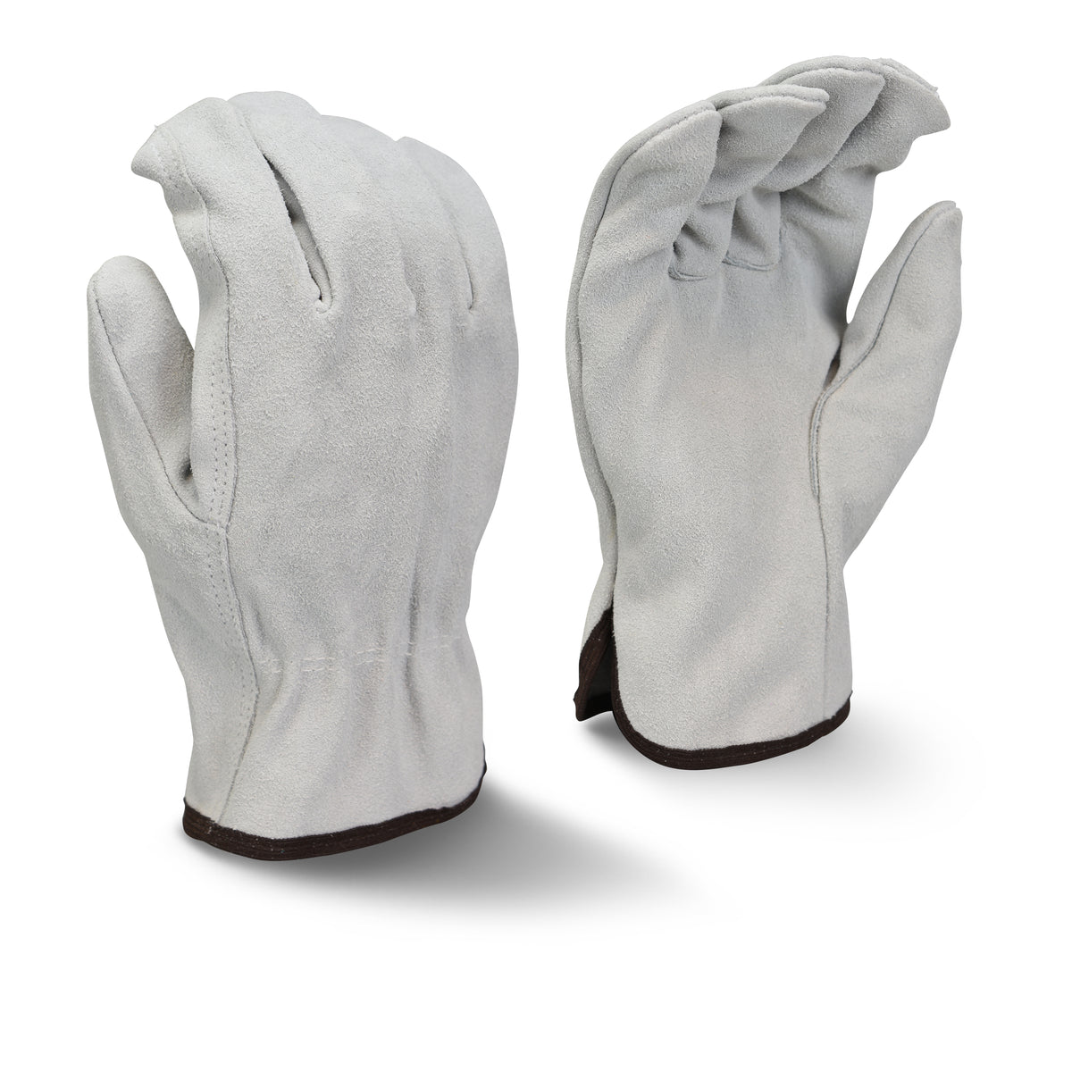 Radians RWG4010 - Economy Gray Split Cowhide Leather Driver - Gray