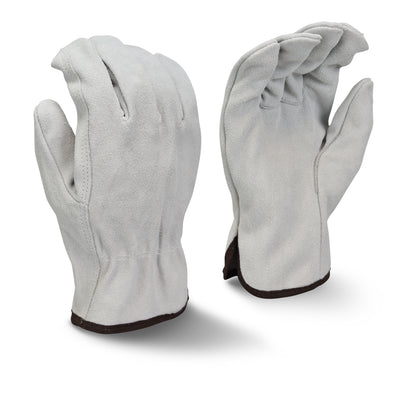 Radians RWG4010 - Economy Gray Split Cowhide Leather Driver - Gray