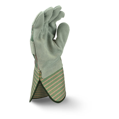 Radians RWG3300G - Select Shoulder Gray Split Cowhide Leather Glove with Gauntlet Cuff - additional view