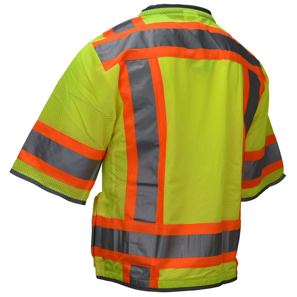 Radians SV55-3 - Class 3 Heavy Woven Two Tone Mesh Engineer Vest - additional view