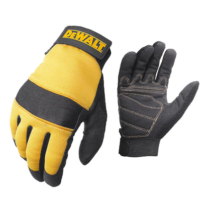 DEWALT DPG20 - All Purpose Synthetic Leather Glove - Yellow / Black