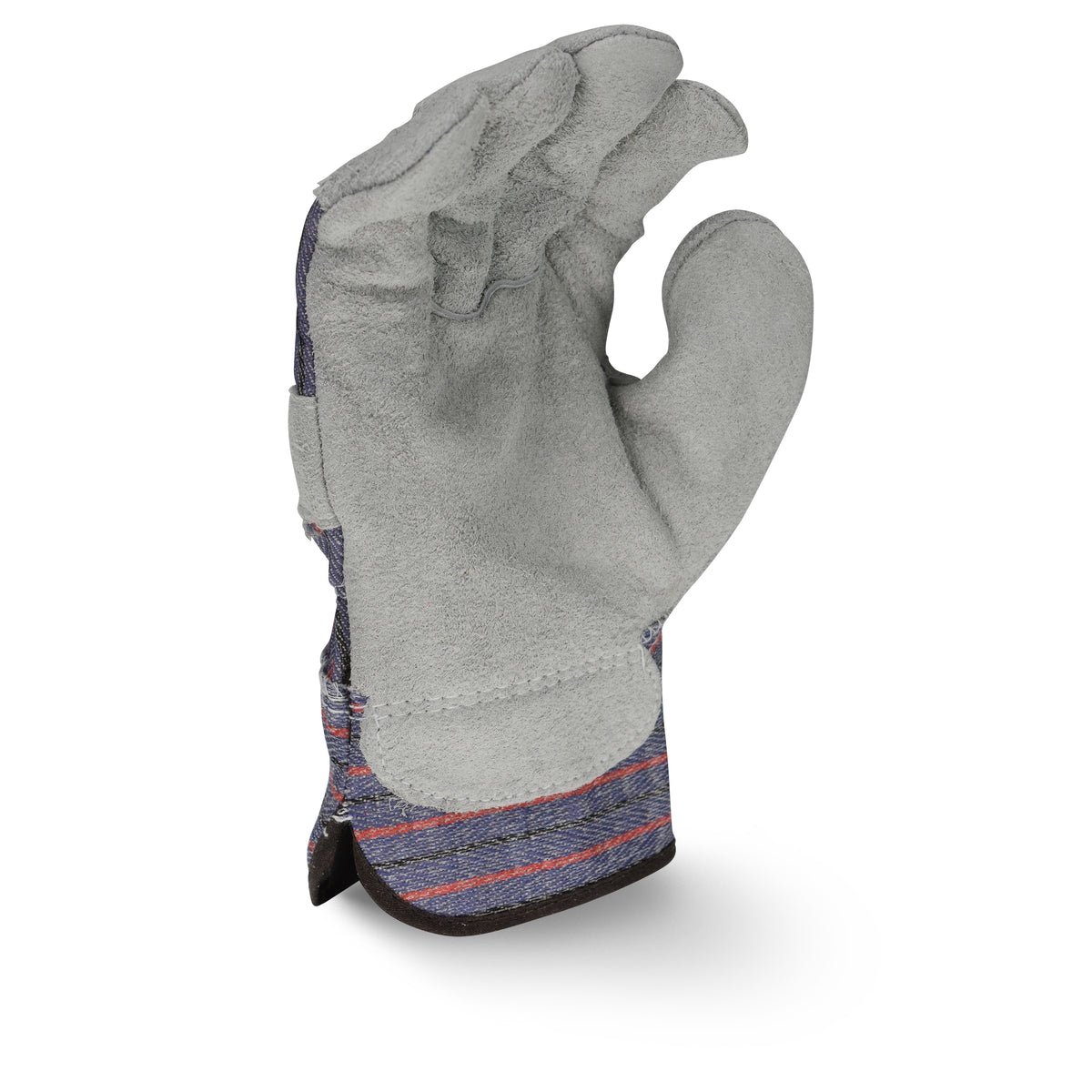 Radians RWG3111 - Economy Shoulder Gray Split Leather Glove - additional view
