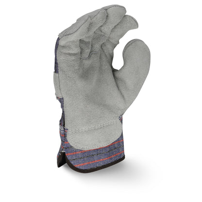 Radians RWG3111 - Economy Shoulder Gray Split Leather Glove - additional view