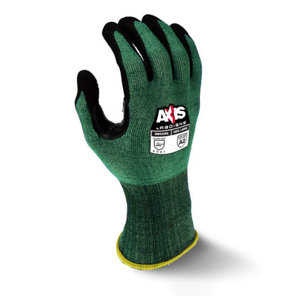 Radians RWG538 AXIS™ Cut Protection Level A2 Foam Nitrile Coated Glove with Dotted Palm
