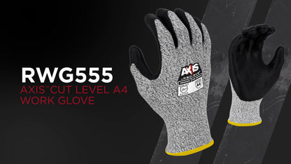 Radians RWG555 AXIS™ Cut Protection Level A4 Work Glove