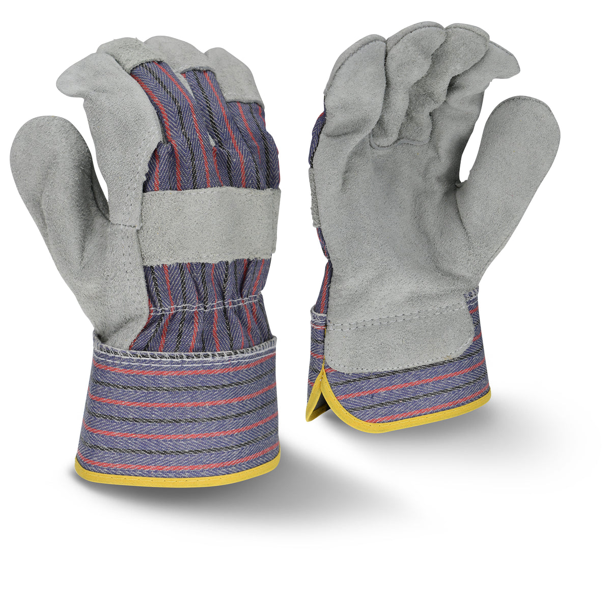 Radians RWG3200 - Regular Shoulder Gray Split Cowhide Leather Glove - Gray
