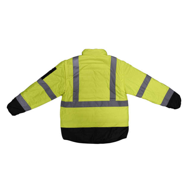 Radians SJ510 Quilted Reversible Jacket with Zip-Off Sleeves