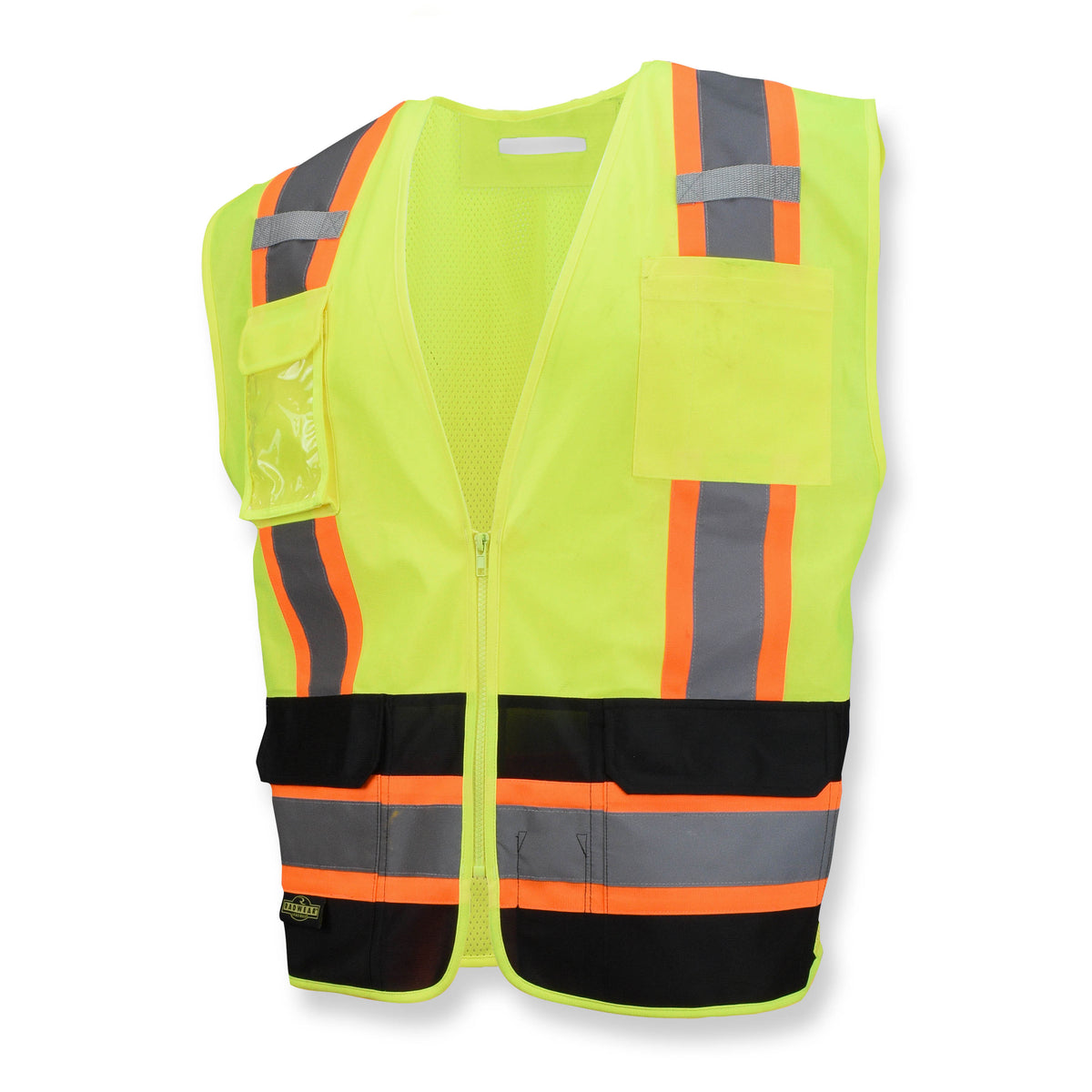 Radians SV6B-2 - SV6B Two Tone Surveyor Type R Class 2 Solid Front Mesh Back Safety Vest - additional view