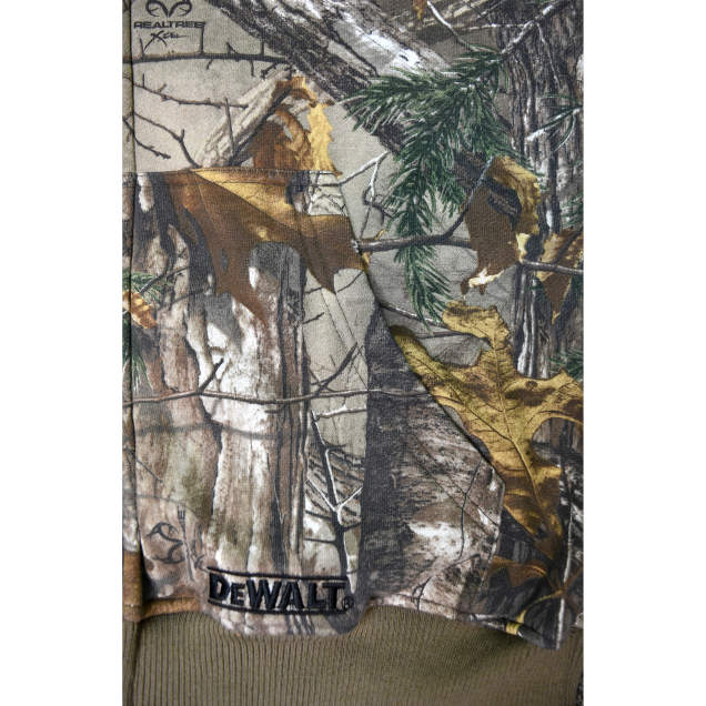 DEWALT Men's Heated REALTREE EDGE® Camouflage Hoodie Sweatshirt Kitted