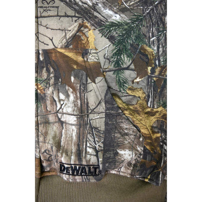 DEWALT Men's Heated REALTREE EDGE® Camouflage Hoodie Sweatshirt Kitted