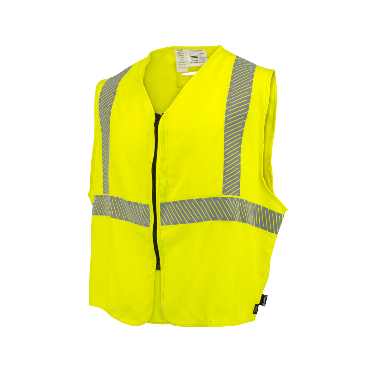 Radians SV99A-2SZGSFR - SV99A 5.7 oz Class 2 DH Air Vest with Segmented Reflective Tape - Hi-Vis Green