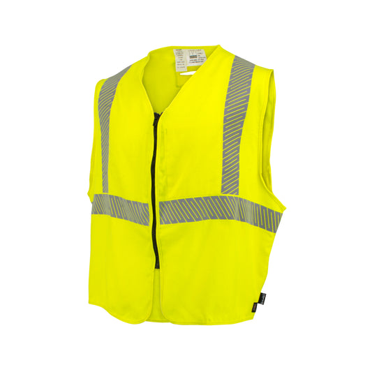Radians SV99A-2SZGSFR - SV99A 5.7 oz Class 2 DH Air Vest with Segmented Reflective Tape - Hi-Vis Green
