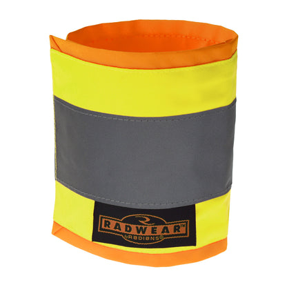 Radians SA010X - High Visibility Arm Band 16" Adjustable - Hi-Vis Green