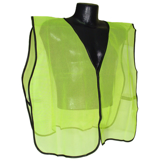 Radians SV - Non Rated Mesh Safety Vest without Tape - Hi-Vis Non-ANSI Green