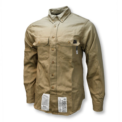 Neese VI7SH - 7 oz Indura® FR Shirt (CAT 2) - Khaki - Khaki