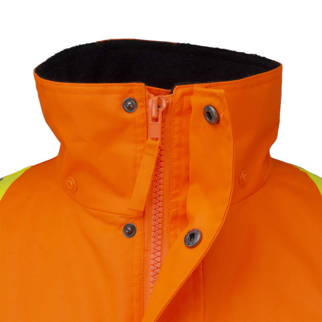 Radians SJ11QX-3 Class 3 X-Back Quilted Bomber Jacket with Hood