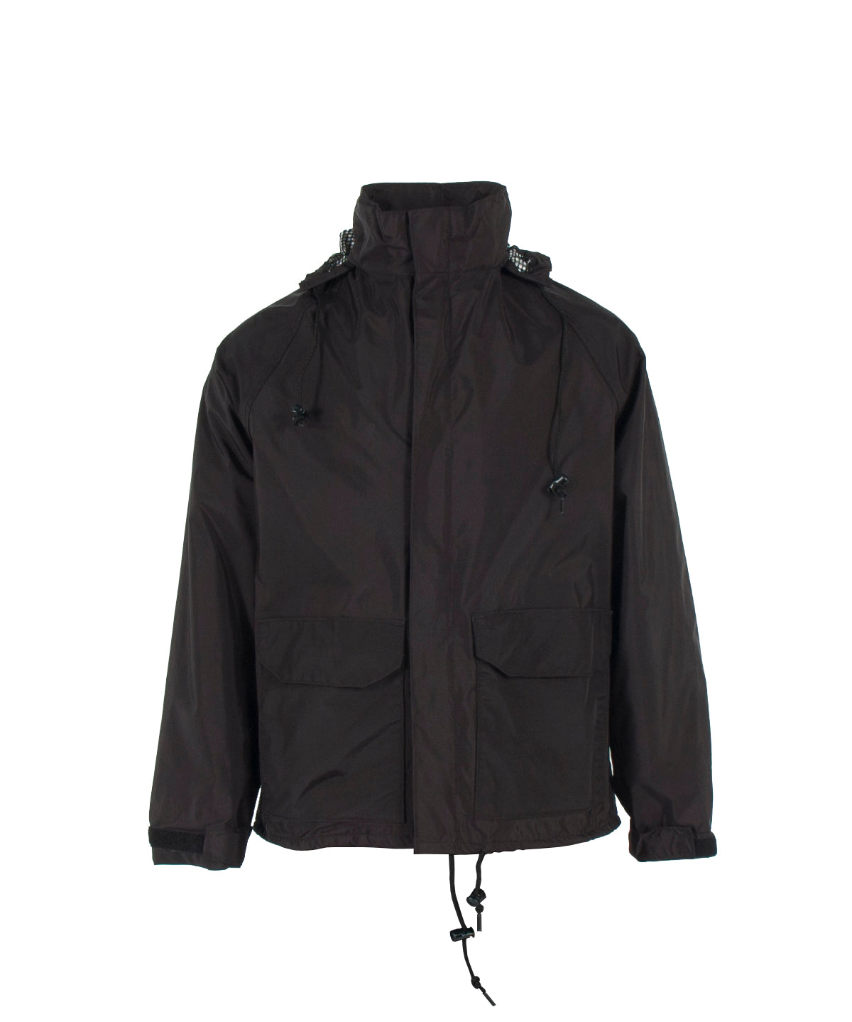 Neese 523AJ - Breathable Jacket with Attached Hood - Black