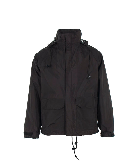 Neese 523AJ - Breathable Jacket with Attached Hood - Black
