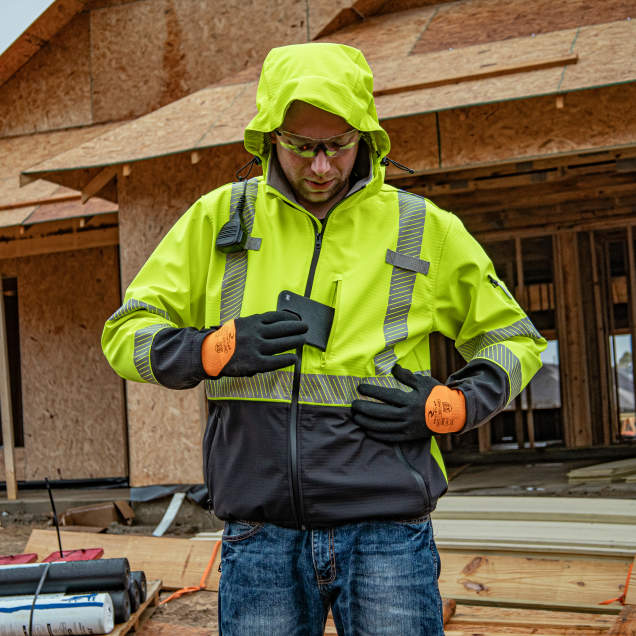 Radians SJ322B Type R Class 3 Ripstop Softshell Jacket