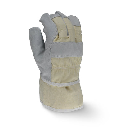 Radians RWG3200W - Regular Shoulder Gray Split Cowhide Leather Glove - additional view