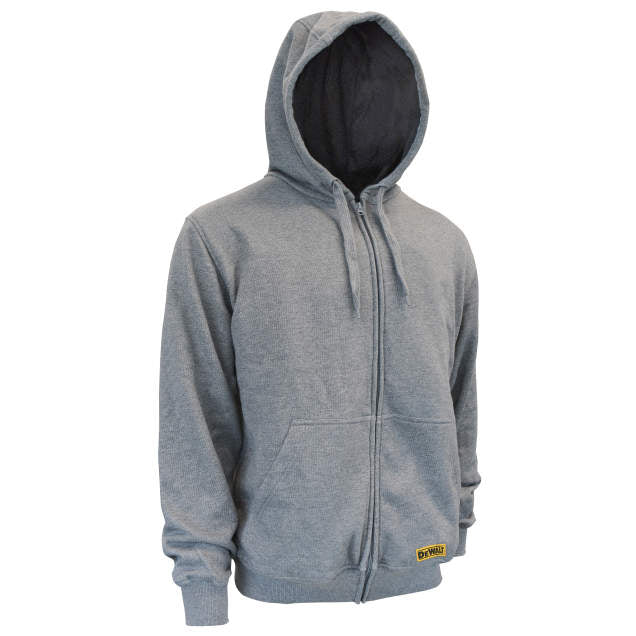 DEWALT Men's Heated French Terry Cotton Hoodie