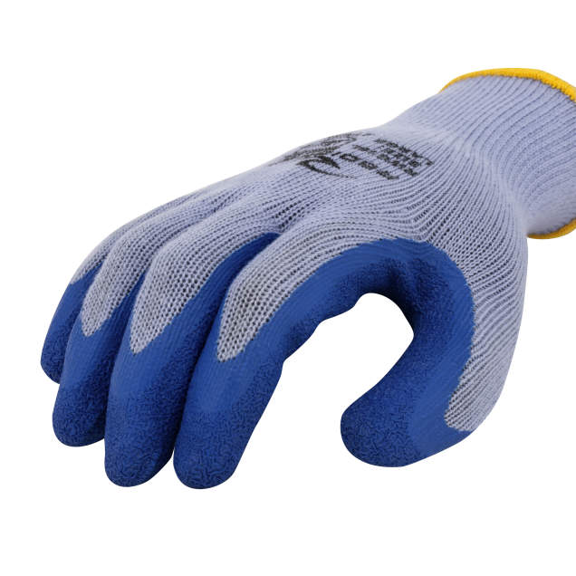 Radians RWG16 Crinkle Latex Palm Coated Glove